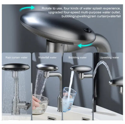 Multi-Mode Stainless Steel Faucet
