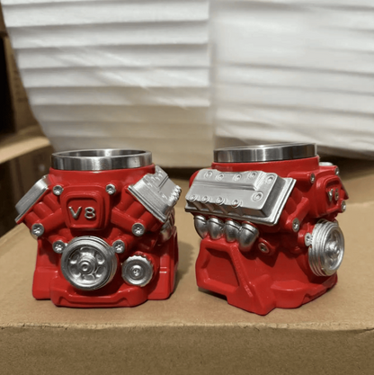 V8 Engine with Inner Liner Mug