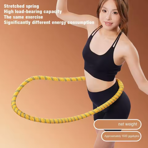Portable Waist Shaping Soft Spiral Hoop