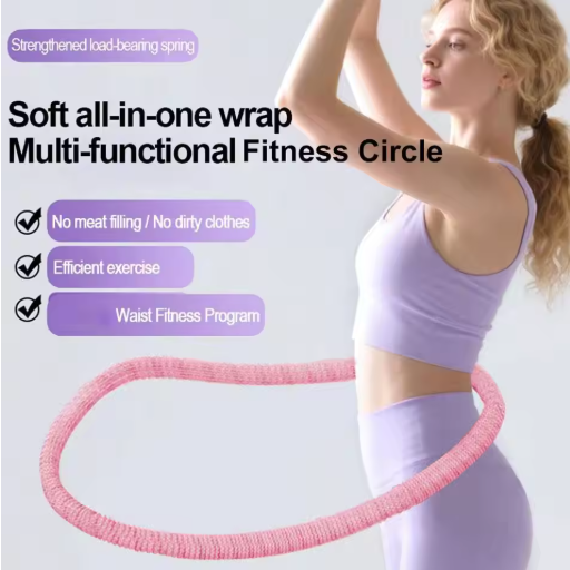 Portable Waist Shaping Soft Spiral Hoop