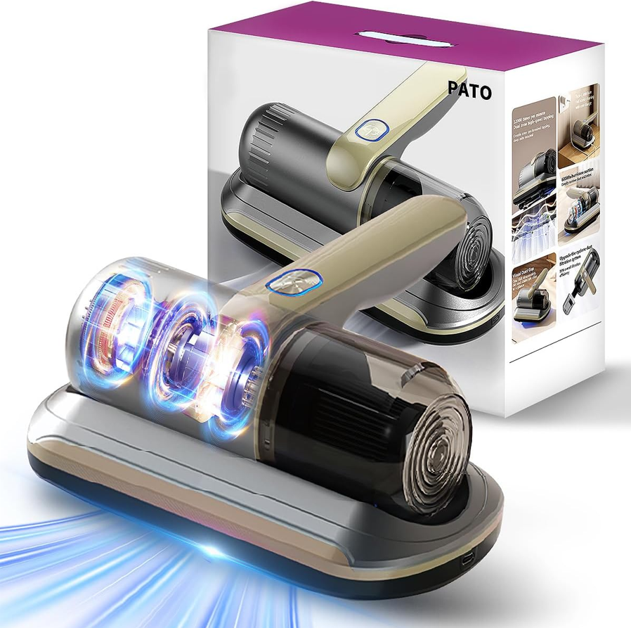 Wireless bed vacuum cleaner