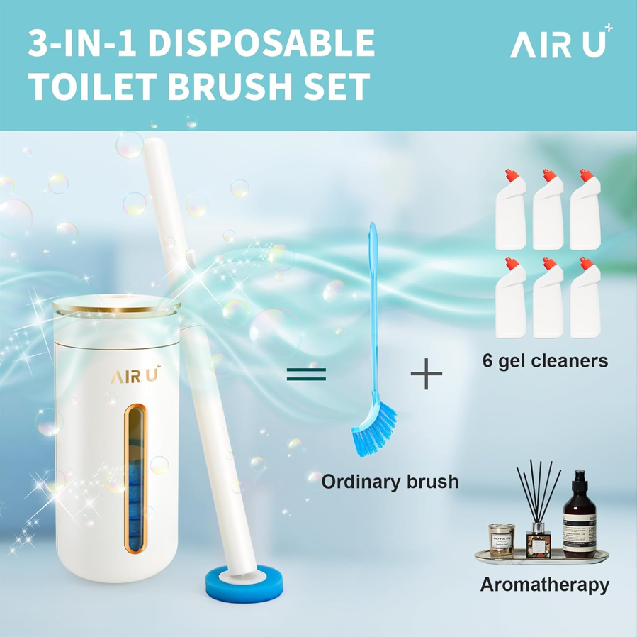 Disposable Toilet Brush Refills