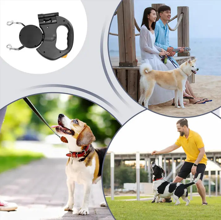Rotatable Adjustable 360° Telescopic Dog Lead