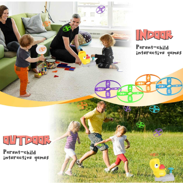 Stomp Flying Disc Launcher Toys for Kids
