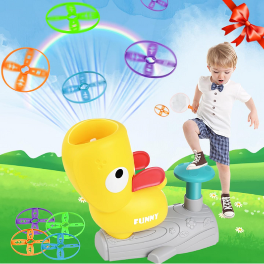 Stomp Flying Disc Launcher Toys for Kids