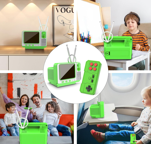 Retro Handheld Game Console - 168 Classic Games