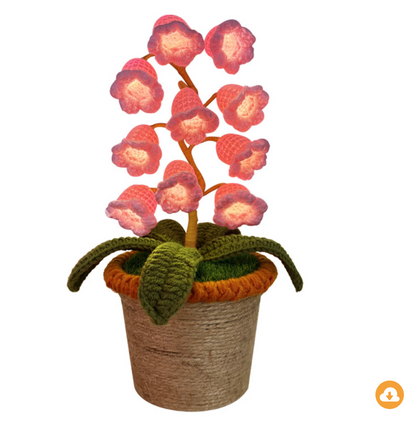 Crochet Artificial Flowers with Night Lights