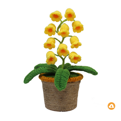 Crochet Artificial Flowers with Night Lights