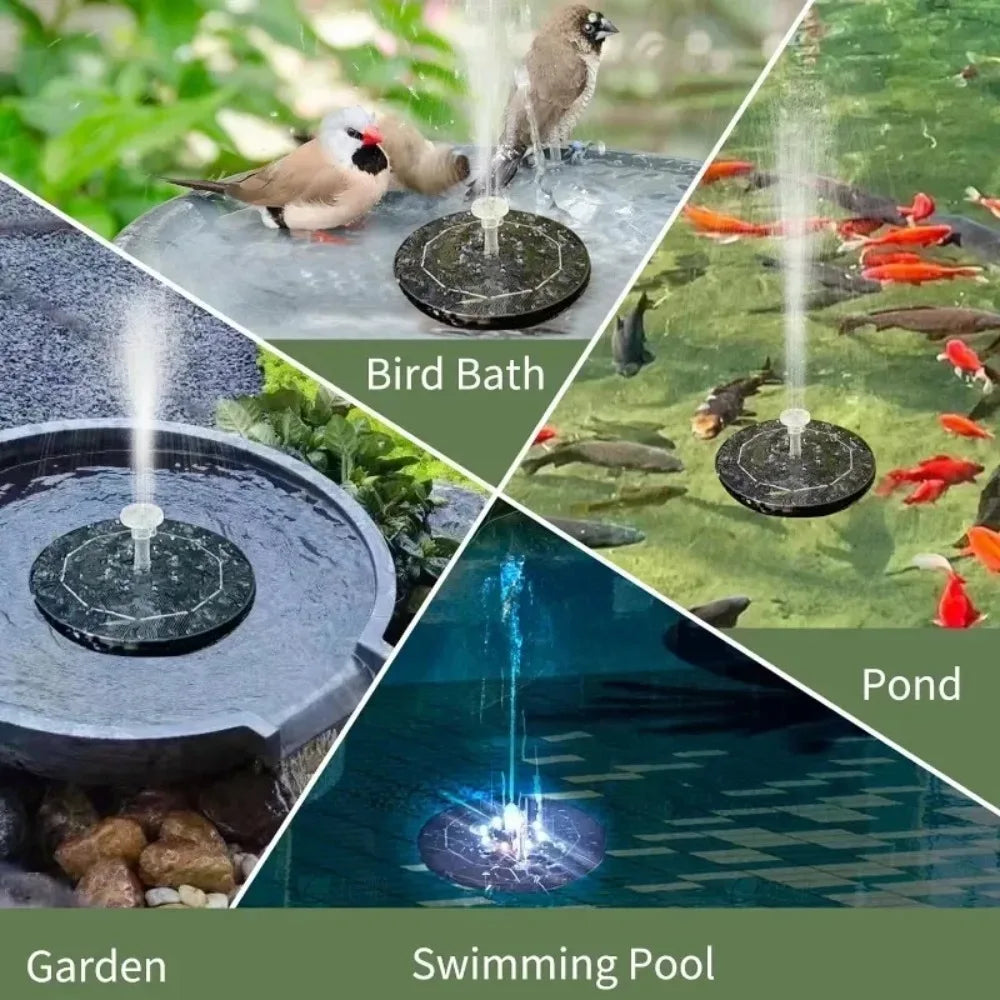 Solar LED Fountain Light