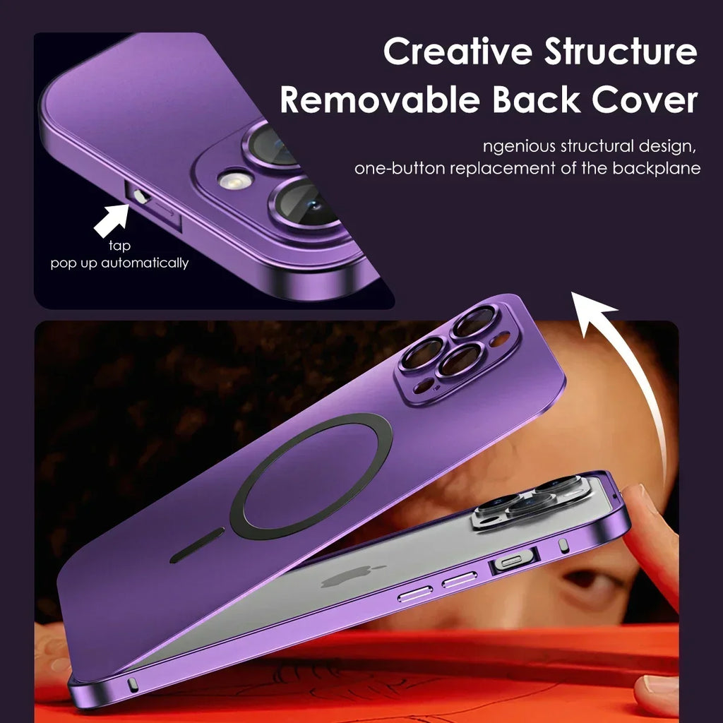 Aluminum Magnetic Phone Case