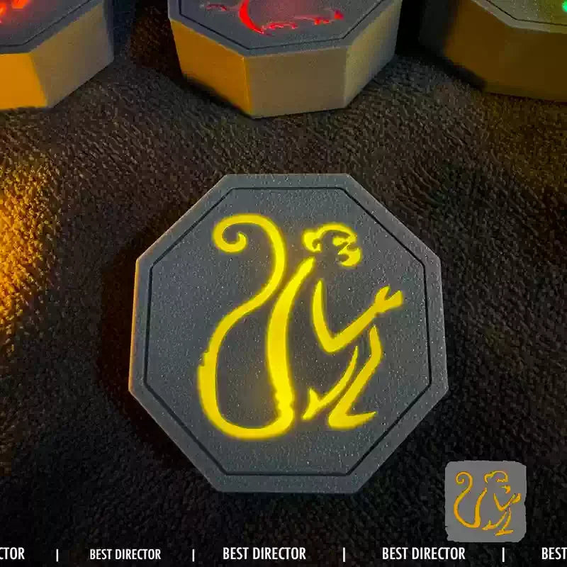 Jackie Chan Zodiac Talismans Keychain