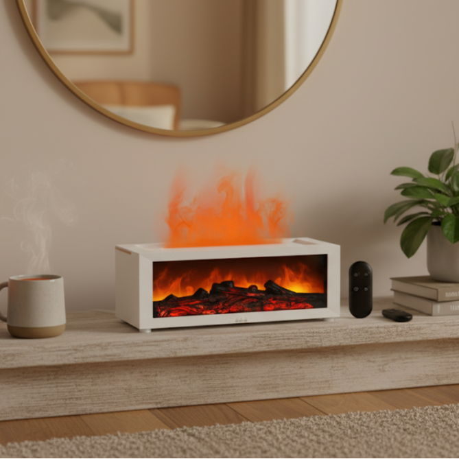 Fireplace Flame Air Diffuser Humidifier
